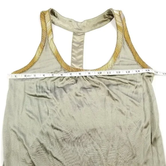 TED BAKER LONDON | Simian Sequin Detail Top Khaki - Picture 10 of 13